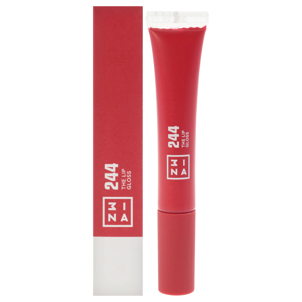 The Lip Gloss - 244 Red by 3INA for Women - 0.27 oz Lip Gloss